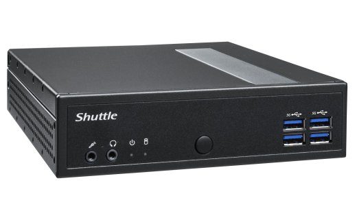 Shuttle XPC Slim DL30N Slim PC Intel N100 0GB ilma operatsioonisüsteemita