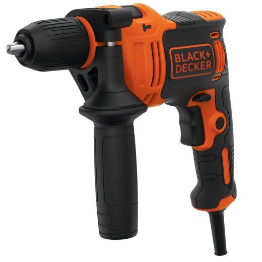 Black & Decker BEH710-QS wiertarz 2800 RPM Must, Oranž