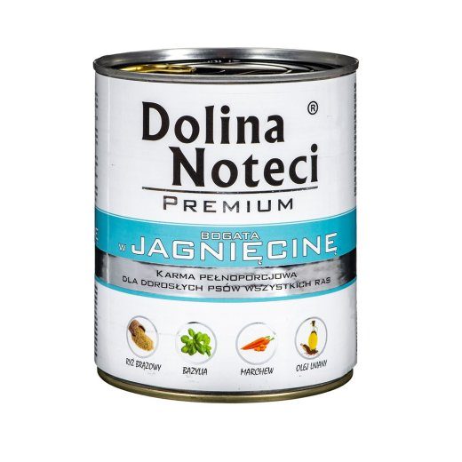 DOLINA NOTECI Premium Rikas lambaliha - Märg koeratoit - 800 g