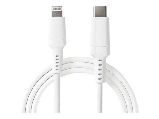 Nedis Lightning kabelis 1m balta