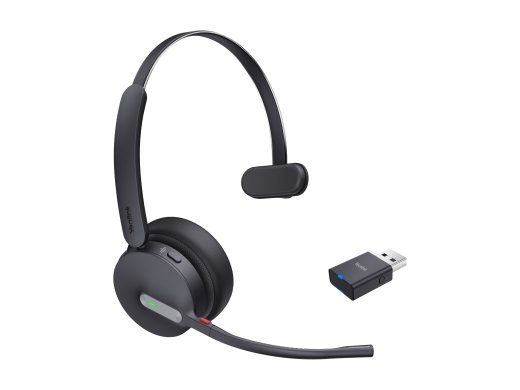 Yealink WH64 Hybrid Mono Juhtmevabad Kõrvaklapid Must