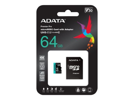 ADATA Premier Pro V30S 64GB microSDXC 100MB/s