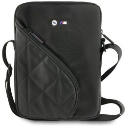 BMW Carbon Pockets & Metal Logo 10" Tablet Bag Black