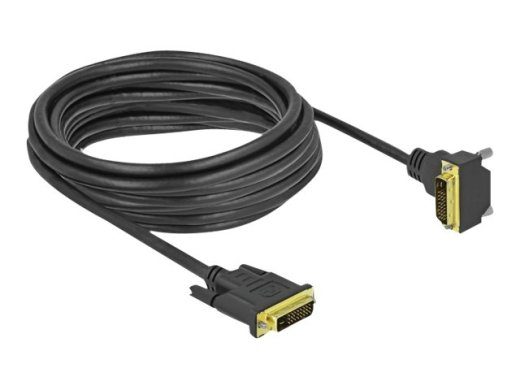 Delock DVI Kaabel 5m Must