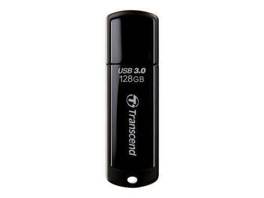 Transcend JetFlash 700 128GB USB 3.0 mälmälupulk must