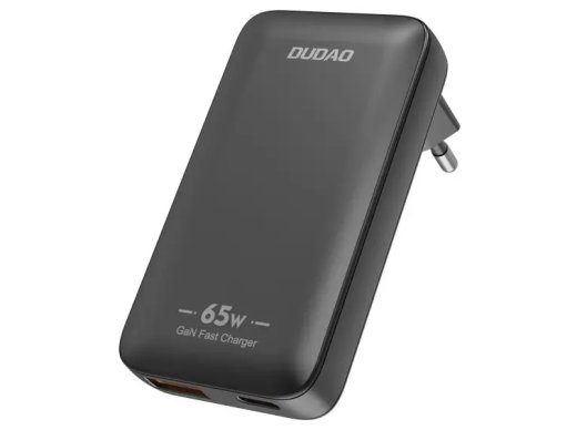 Dudao A65Q 65W GaN 1xUSB-C + 1xUSB-A Adapter Must