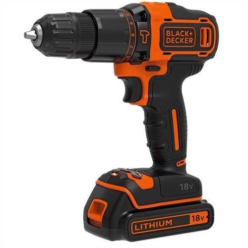 Black & Decker BDCHD18-QW puur Must,Oranž 1400 RPM
