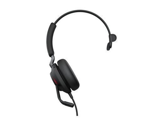 Jabra Evolve2 40 SE UC mono juhtmega kõrvaklapid must