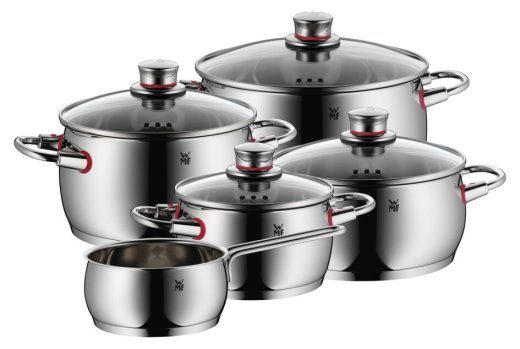 WMF Quality One 07.7455.6380 9-tüüline Potiseeria