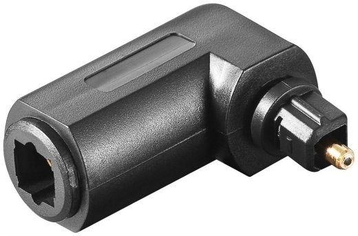Goobay 11925 Toslink digitaalne/heliadapter 90°