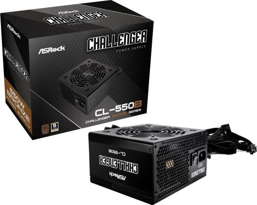 Vooluallikas ASRock Challenger Bronze 550W (CL-550B)
