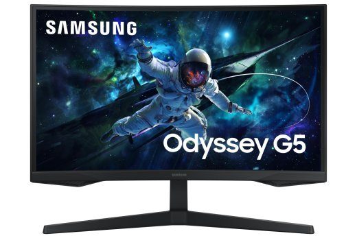 LCD Monitor SAMSUNG LS27CG552EUXEN 27" Mängu/Kumer Paneel VA 2560x1440 16:9 165 Hz Matt 1 ms Kõrguse reguleerimine Värv Must