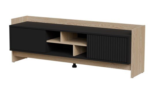 Cama RTV PORTO 2D kapi 150x38x50 tamm/must