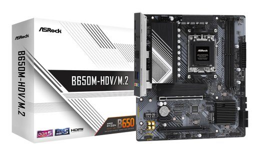 Asrock B650M-HDV/M.2 AMD B650 Socket AM5 mikro ATX