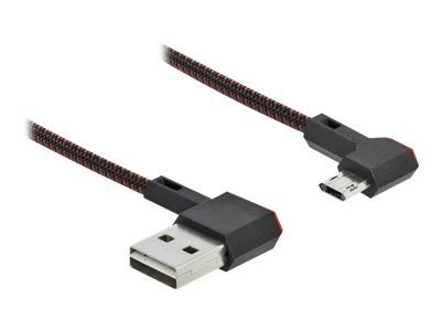 Delock lihtne USB-kaabel 1m must
