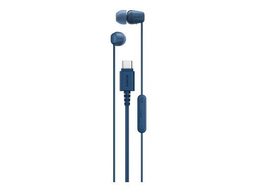 Sony Ausinės IER‑EX15C laidinės į ausį Mikrofonas Mėlynas