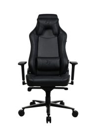 Arozzi Frame material: Metal; Wheel base: Aluminium; Upholstery: Soft PU Gaming Chairs Vernazza SoftPU Pure Black