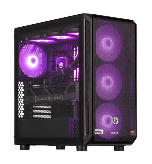 Actina 5901443411901 PC AMD Ryzen™ 9 9900X 32 DDR5-SDRAM 2 TB SSD NVIDIA GeForce RTX 5080 Midi Tower Black