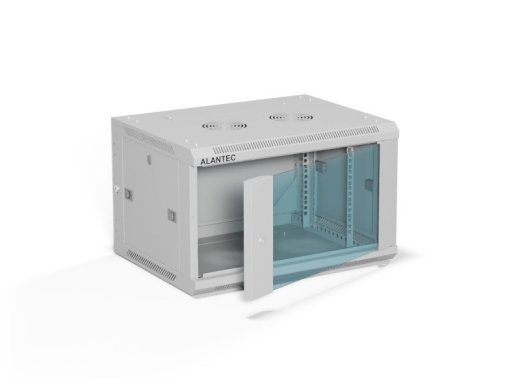 ALANTEC Racking cabinet 19" 6U 600x450, hall FLAT PACK