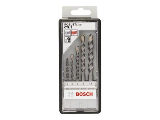 Bosch Robust Line CYL-3 hõbedane löökvri bitikomplekt Hammerbor