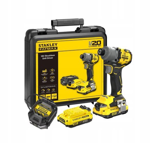 2×2.0Ah SFMCF830D2K STANLEY põrutuspõrd