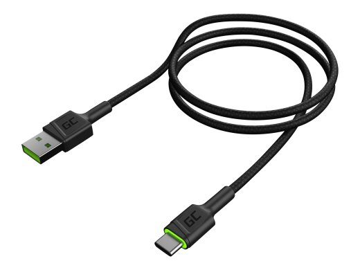 Green Cell KABGC06 USB-kaabel 1.2 m USB A to USB C Must