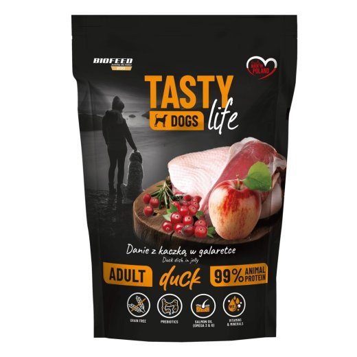 BIOFEED Tasty Dogs Life Hane - märg koeratoit - 150g