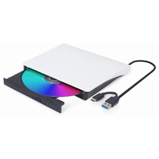 Gembird DVD-USB-031-BW väline USB DVD-draiver