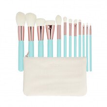 MIMO Makeup Brush Set Turquoise 12