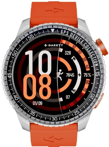Garett Compass GPS Viedpulkstenis sudraba