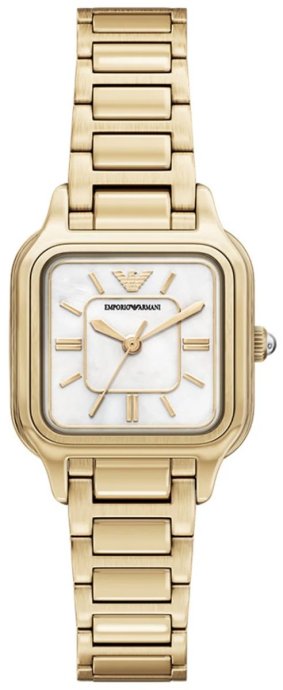 Emporio Armani Square White Dial Rokas