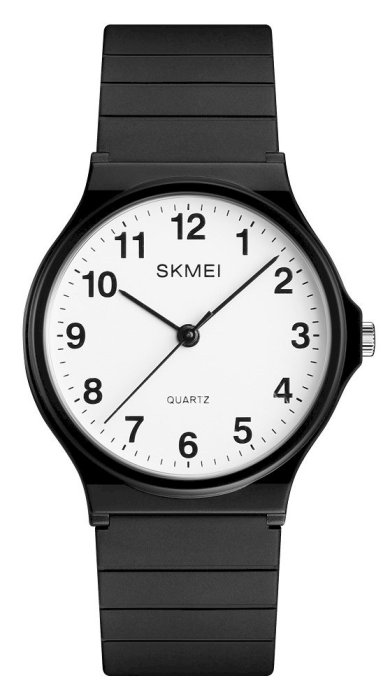 Skmei 1419BKWT-NM Rokaspulkstenis / melns/balts