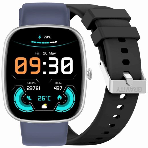 GRAVITY GT18-6 Smartwatch Viedpulkstenis vīriešiem ar