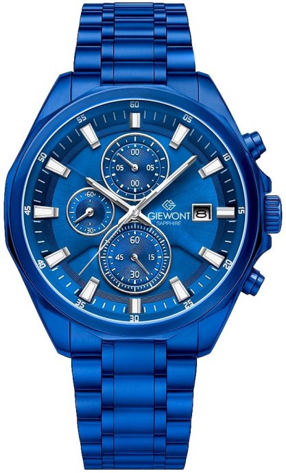 Giewont Vīriešu pulkstenis Chronograph Sapphire GW7290-B5