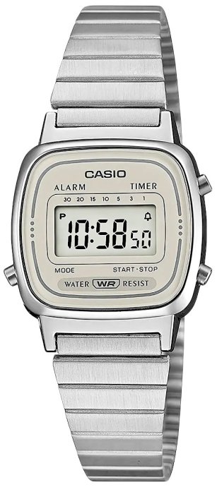 CASIO Vintage LA670WEA-8AEF Sieviešu pulkstenis /