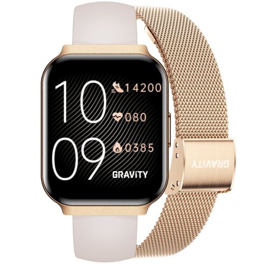 Smartwatch Gravity Siksniņa + aproce GT44-2