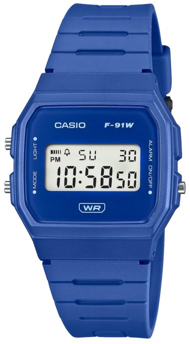 CASIO Unisex Watch Rokas pulkstenis F-91WB-2A1EF