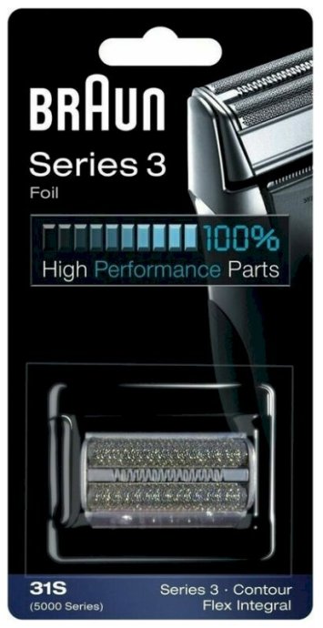 Braun Series 3 Nomainas Galvina Melna