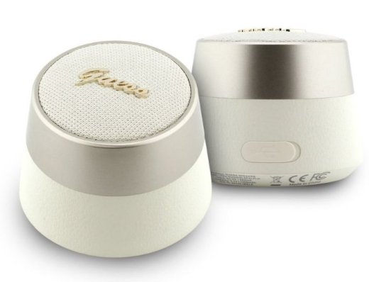 Guess Script Metal Logo Bluetooth Skaļrunis 5W zeltaina
