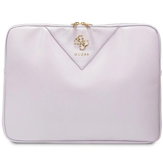 Guess Sleeve GUCS14ZPGSTEGU Klēpjdatora maciņš 14" Triangle 4G / violets