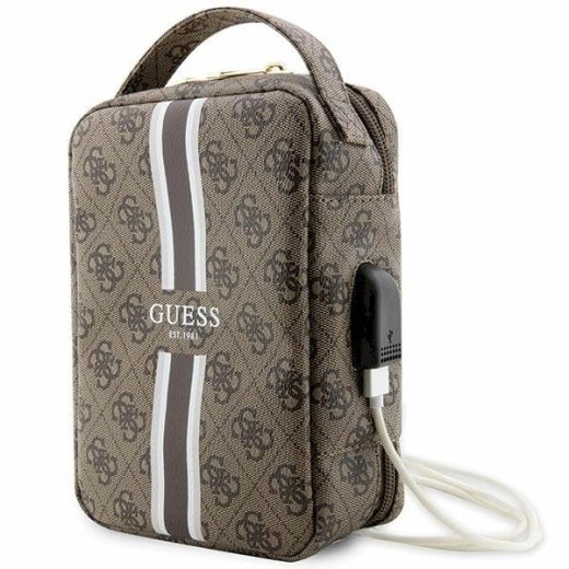 Guess Torba GUHBP4RPSW 4G Printed Stripes Soma / brūns