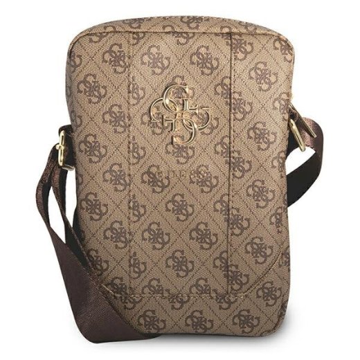 Guess GUTB10G4GFBR Planšetdatoru maciņš 10" 4G Big Metal Logo / brūns