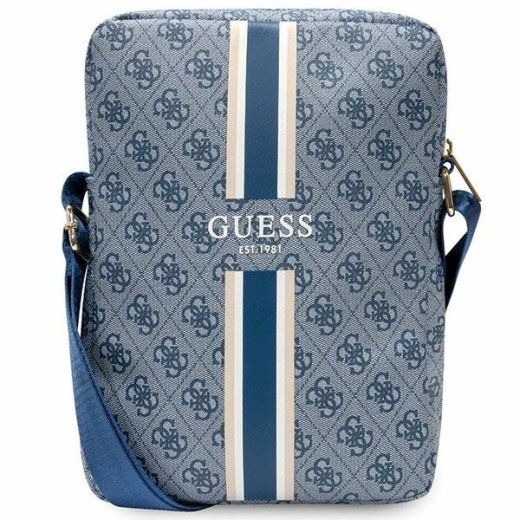 Guess Bag GUTB10P4RPSB Planšetdatoru maciņš 10" 4G Stripes / zils