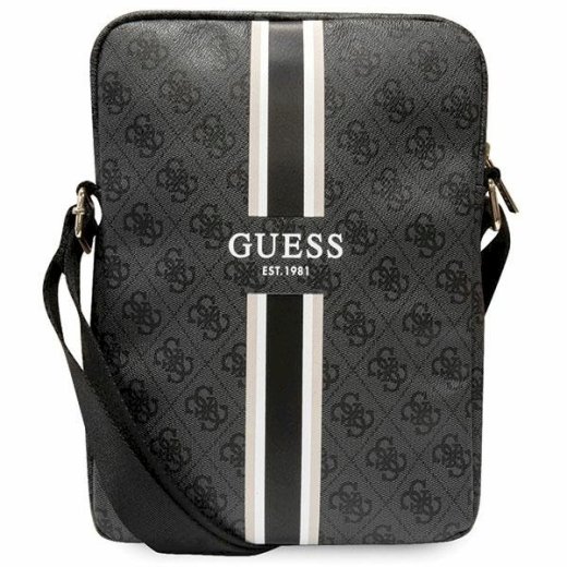Guess Bag GUTB10P4RPSK Planšetdatoru maciņš priekš 10" 4G Stripes / melns