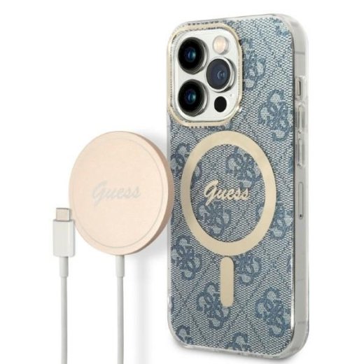 Guess Set GUBPP14LH4EACSB Case+ Charger Aizsargapvalks