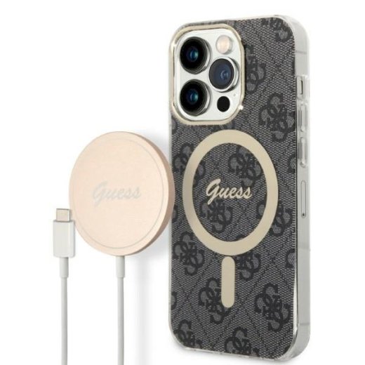 Guess Set GUBPP14LH4EACSK Aizsargapvalks un lādētājs