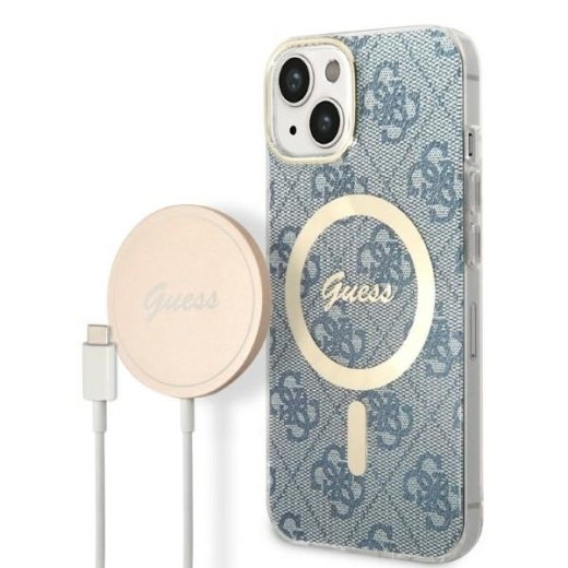 Guess Set GUBPP14MH4EACSB Aizsargapvalks un lādētājs
