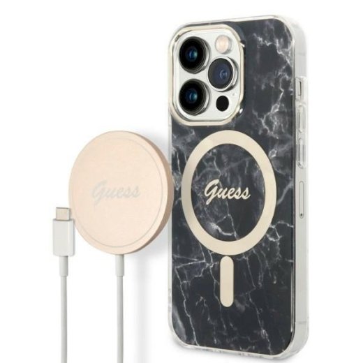 Guess Set GUBPP14XHMEACSK Aizsargapvalks un lādētājs
