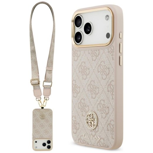 Case Guess 4G Strass Logo &