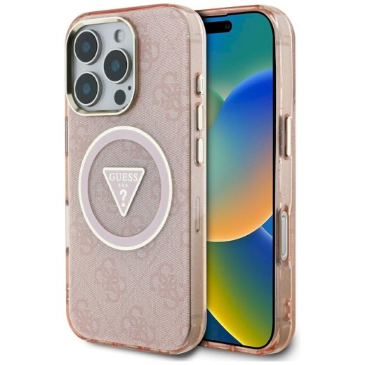 Case Guess IML Metal Glitter 4G